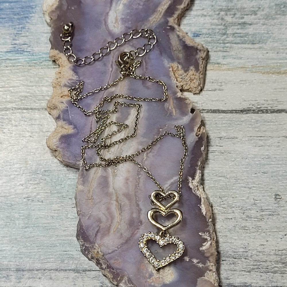 Elegant Gold Heart Necklace